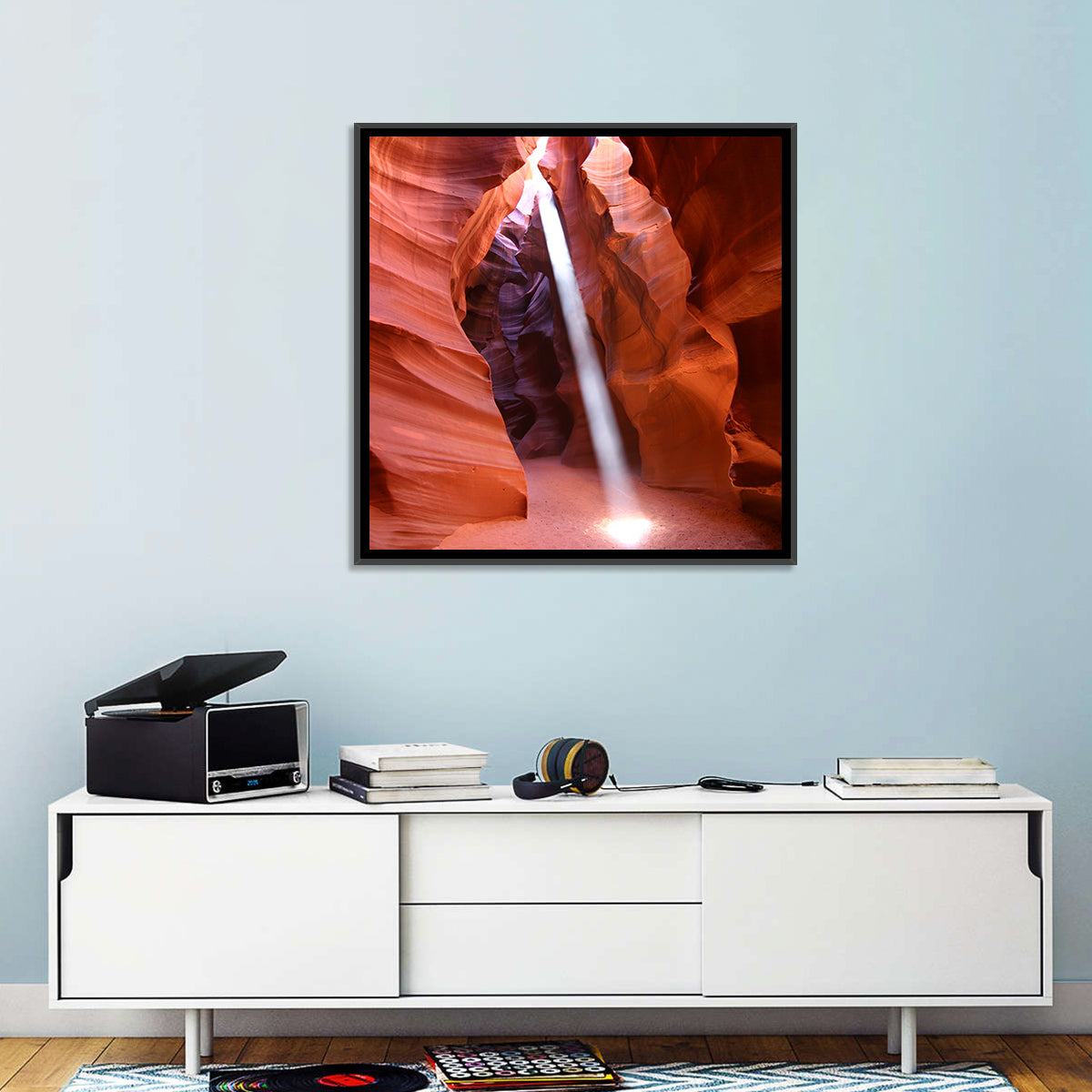 Antelope Canyon Light Beam Wall Art