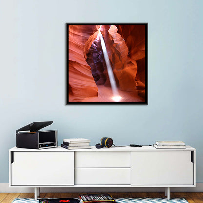 Antelope Canyon Light Beam Wall Art