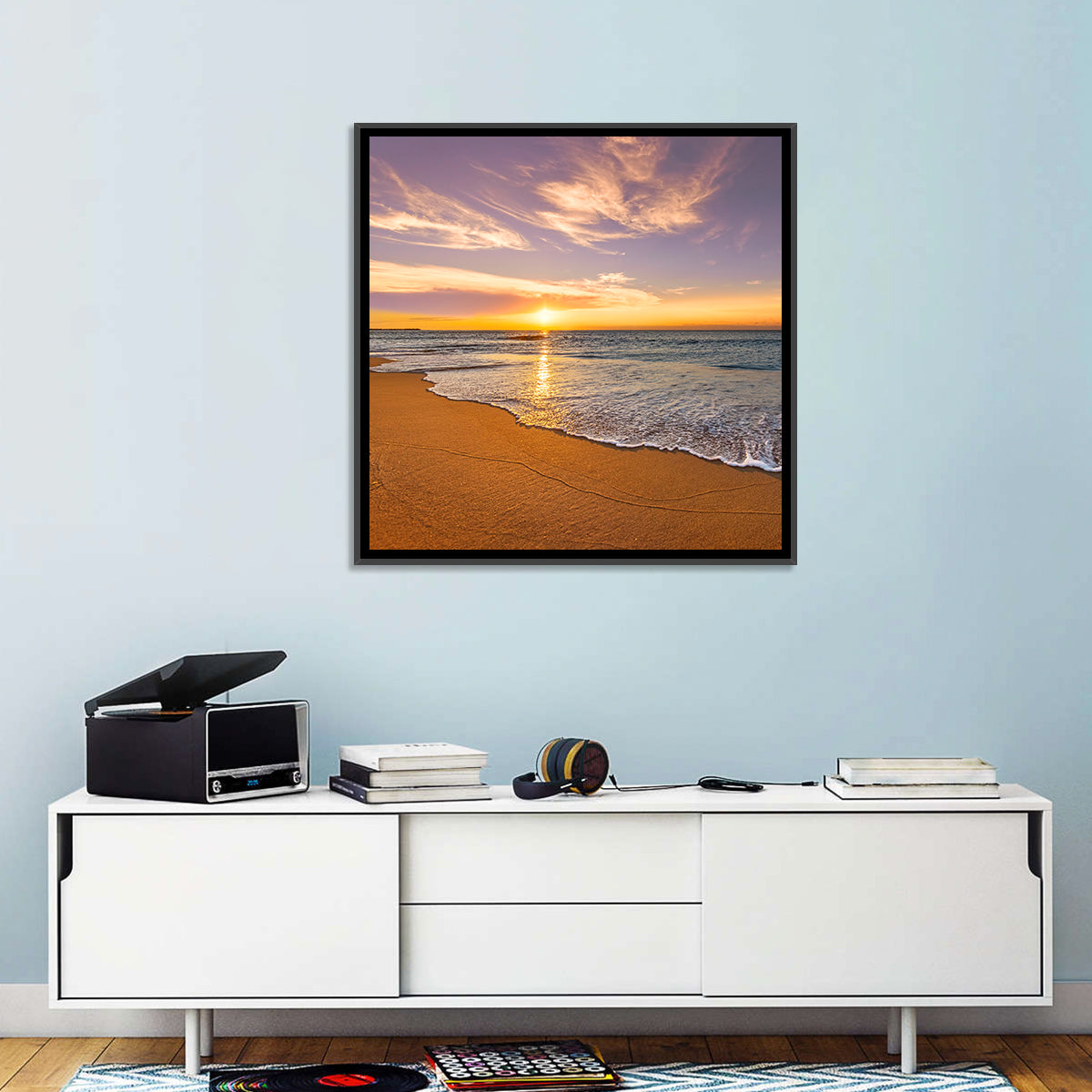 Ocean Beach Sunrise Wall Art