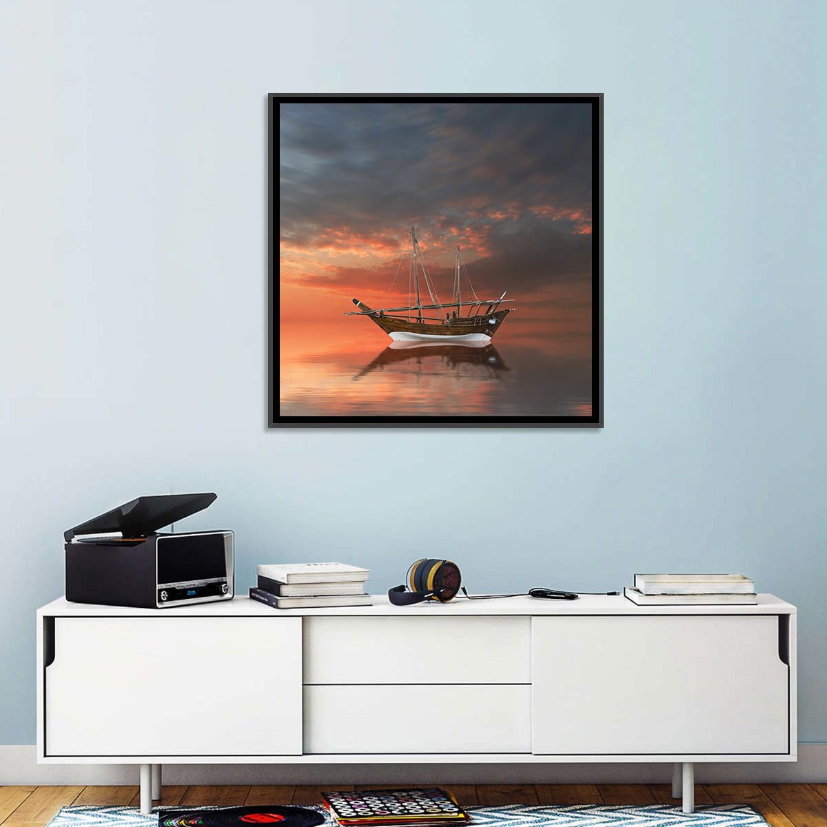 Sailing Boat Wall Art