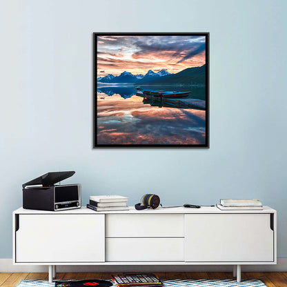Lake Mcdonald Sunrise Wall Art