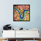 Winding Forest Road Wall Art