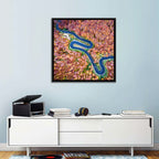 Serpentine Autumn Road Wall Art
