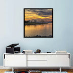 Lake Whitney Sunset Wall Art