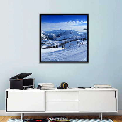 Nassfeld Ski Resort View Wall Art