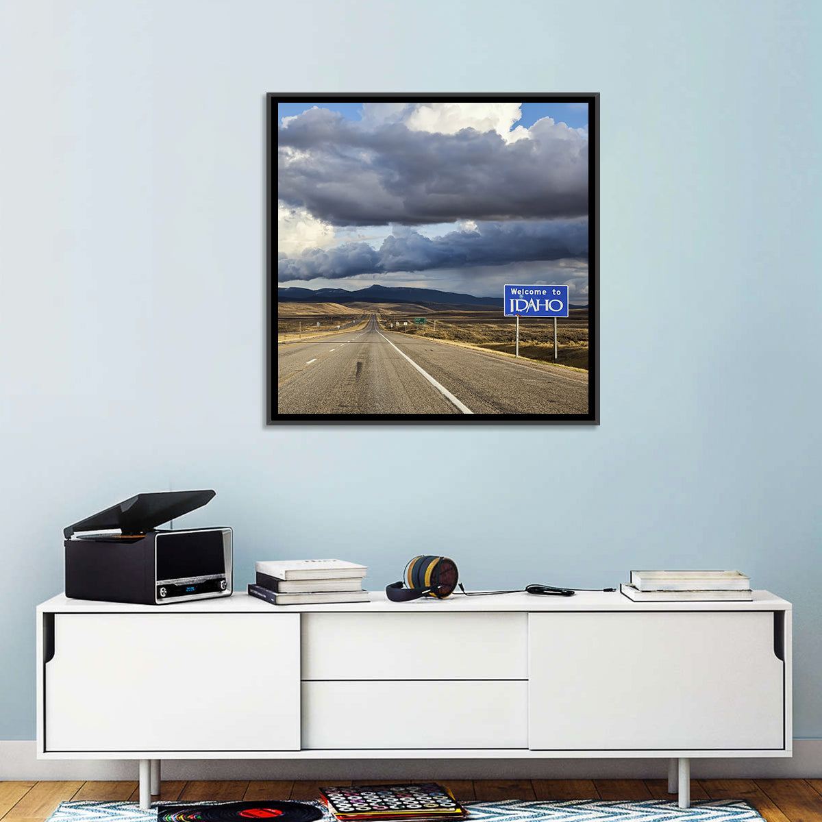 I-15 Idaho Highway Wall Art