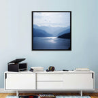 Xinjiang Lakeshore Serenity Wall Art