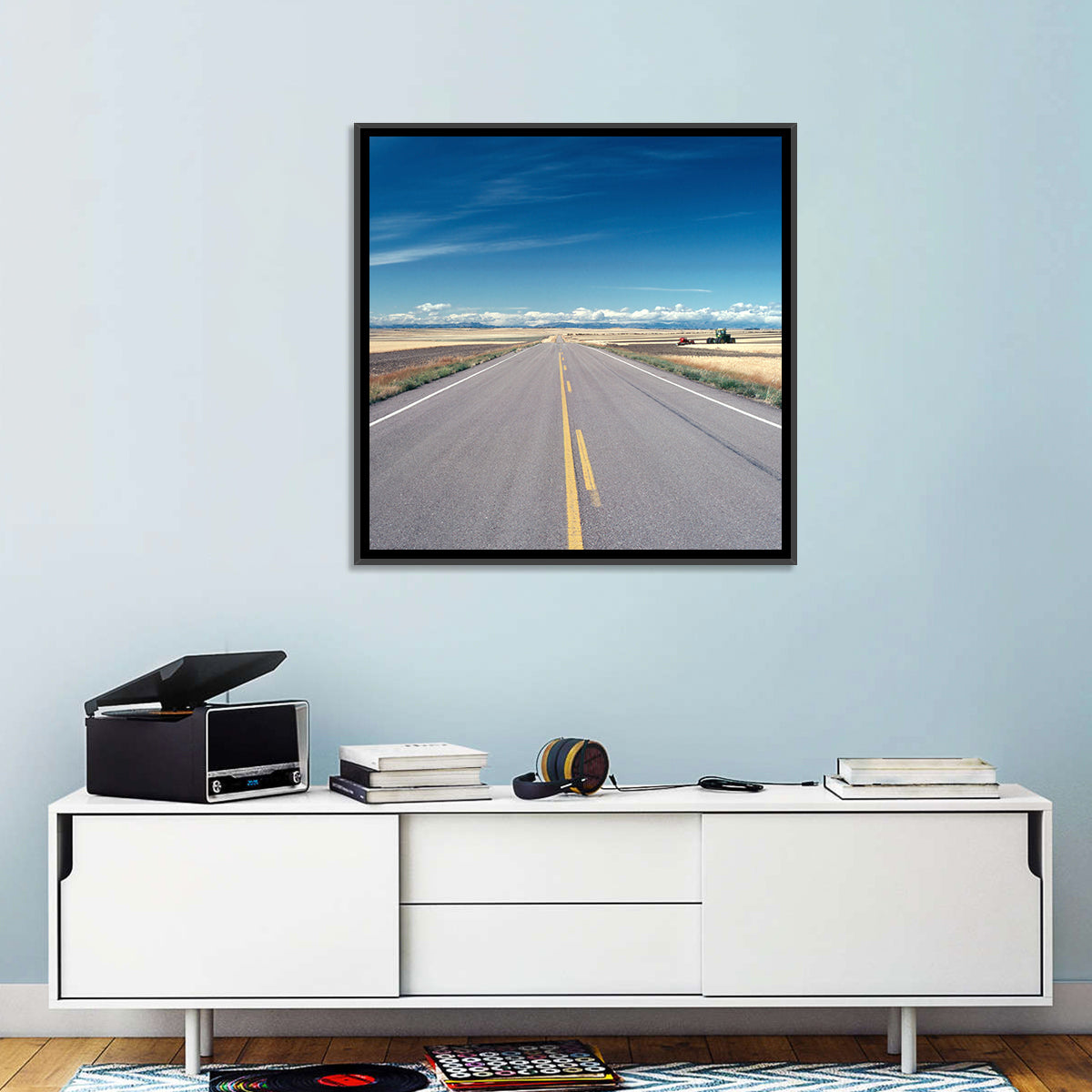 Infinite Road Montana Wall Art