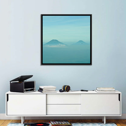 Sumbing and Sindoro Volcanoes Wall Art