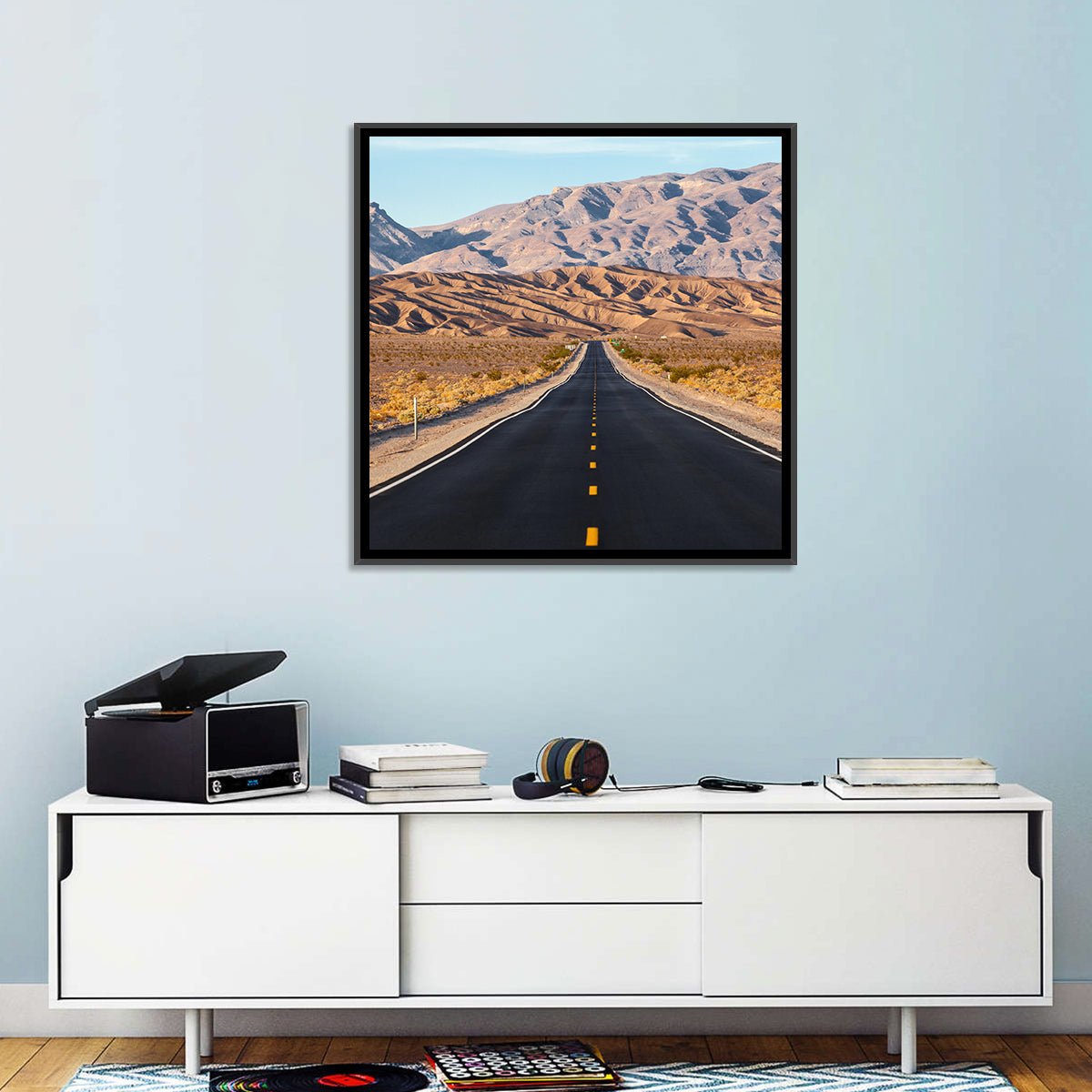 Death Valley Desert Road Wall Art