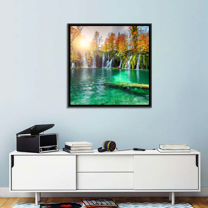 Plitvice National Park Waterfalls Wall Art