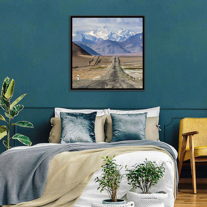 Pamir Mountain Road Wall Art