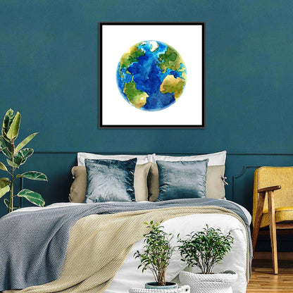 Planet Earth Wall Art