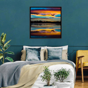 Cloudy Colorado River Wall Art