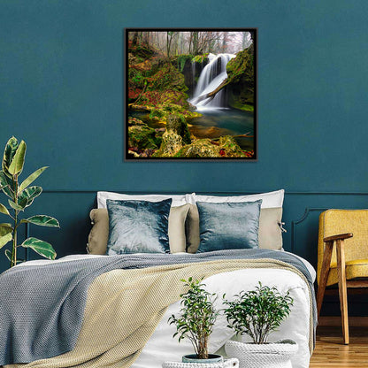Cheile Nerei Park Waterfall Wall Art