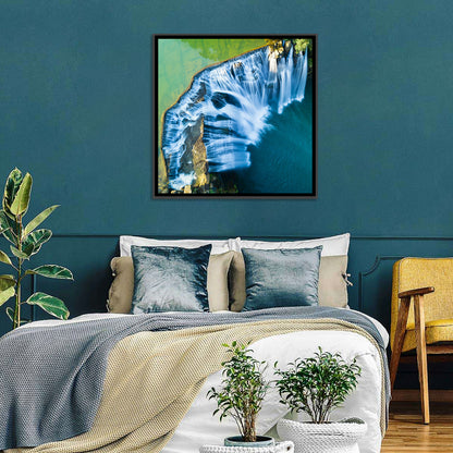 Shifen Waterfall Aerial Wall Art