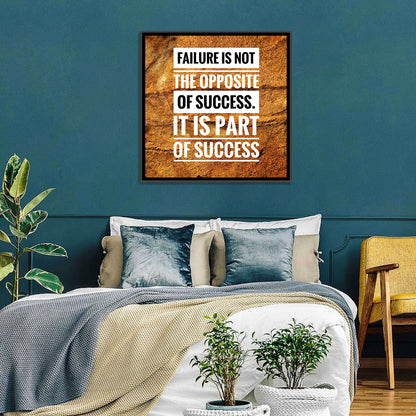 Failure Is Part of Success, Rock Texture Wall Art