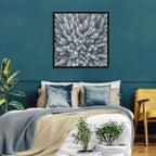 Snow Covered Pine Forest Wall Art