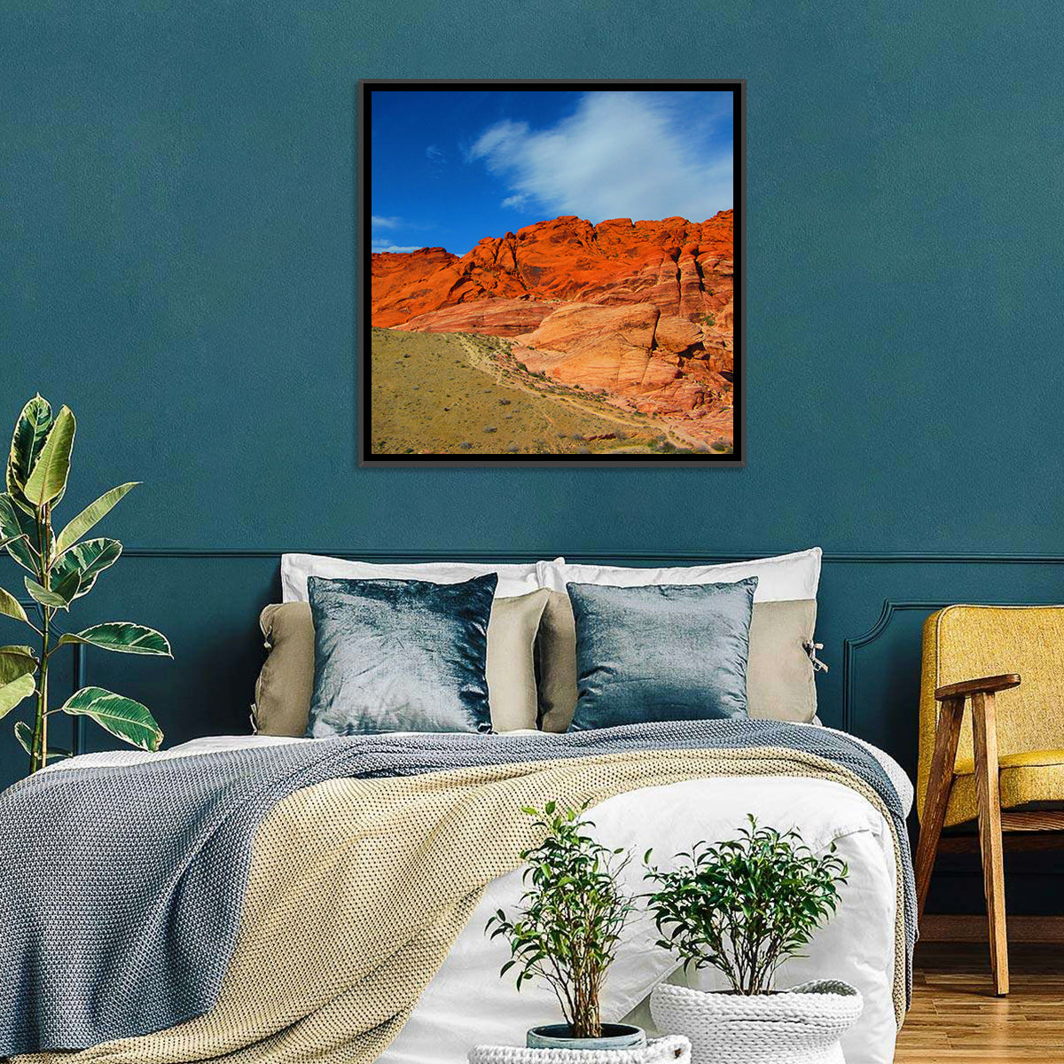 Red Rock Canyon Trail Wall Art