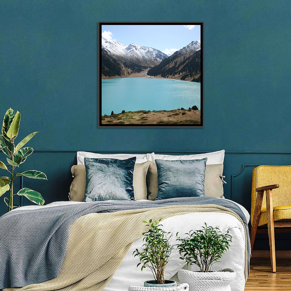 Big Almaty Lake Wall Art