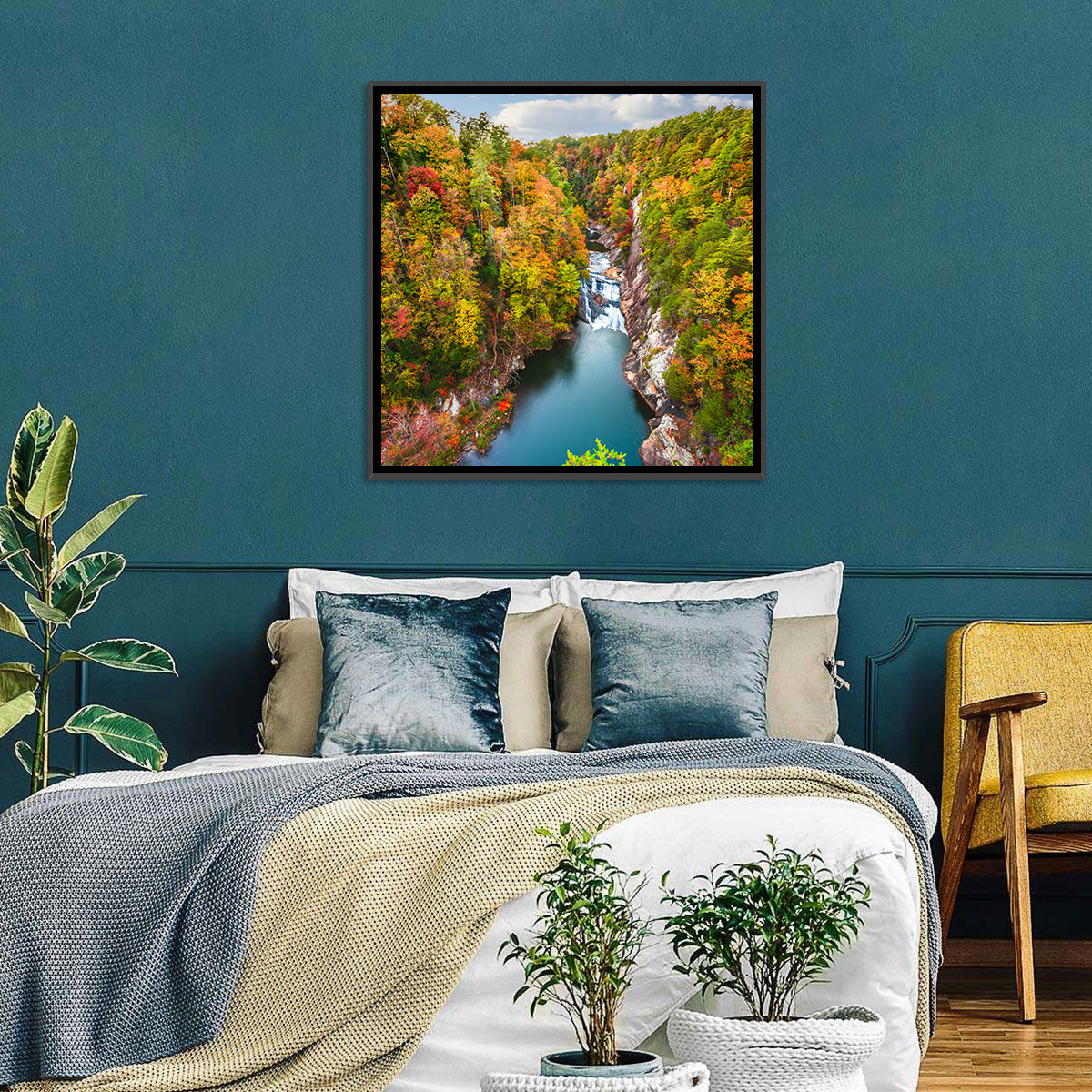 Tallulah Gorge Waterfall Wall Art
