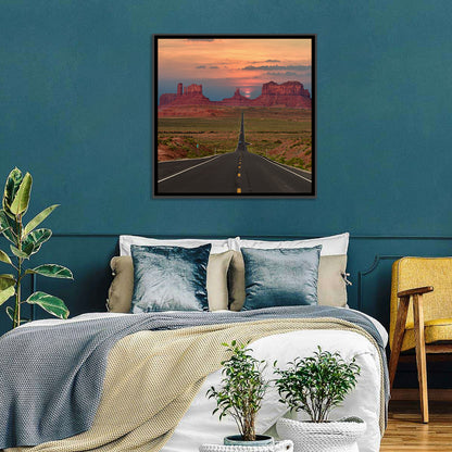 Tribal Park Monument Valley Sunset Wall Art