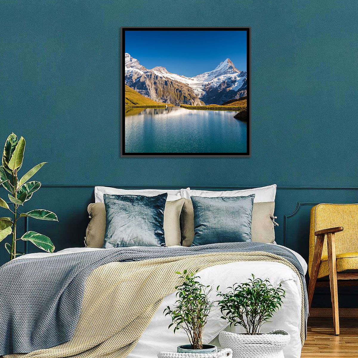 Bachalpsee Mountain Reflection Wall Art
