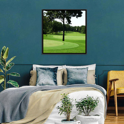 Oklahoma Golf Course Greens Wall Art