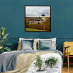 Karlštejn Castle in Autumn Forest Wall Art