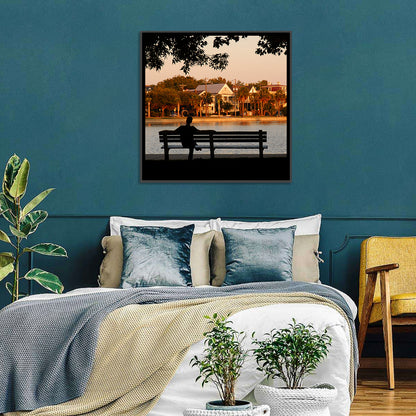 Colonial Lake, Charleston Wall Art