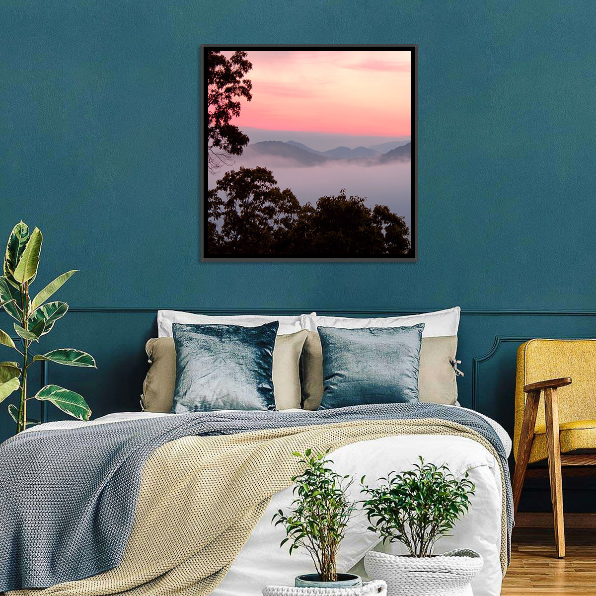 Smogy Foothills Dawn Wall Art
