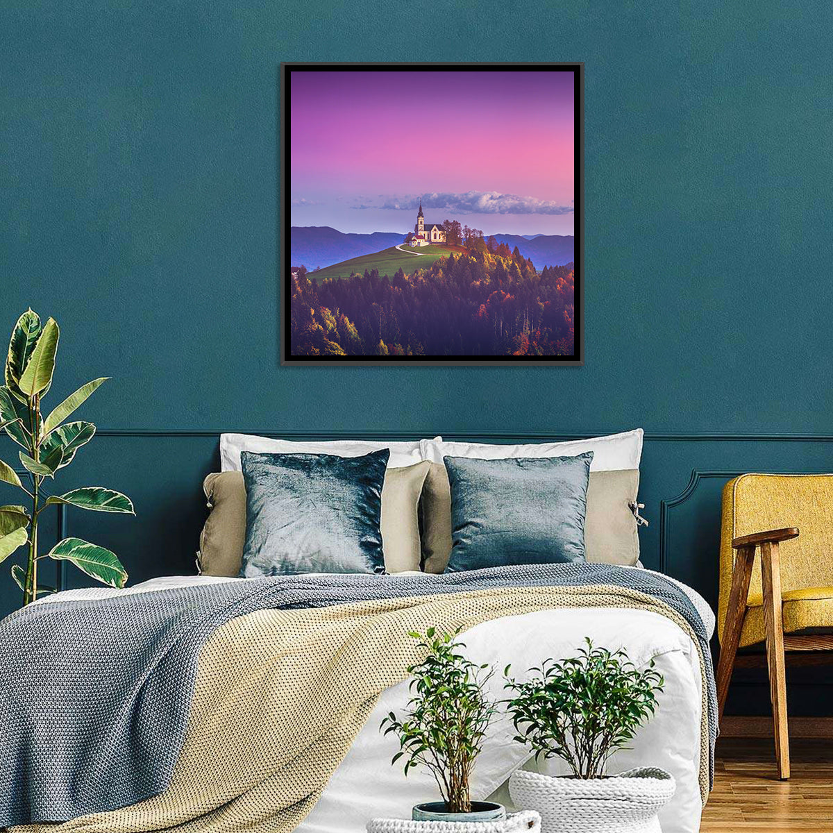 Saint Leonard Hilltop Church Wall Art