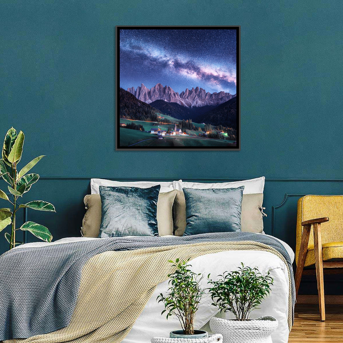 Santa Maddalena Night Sky Wall Art