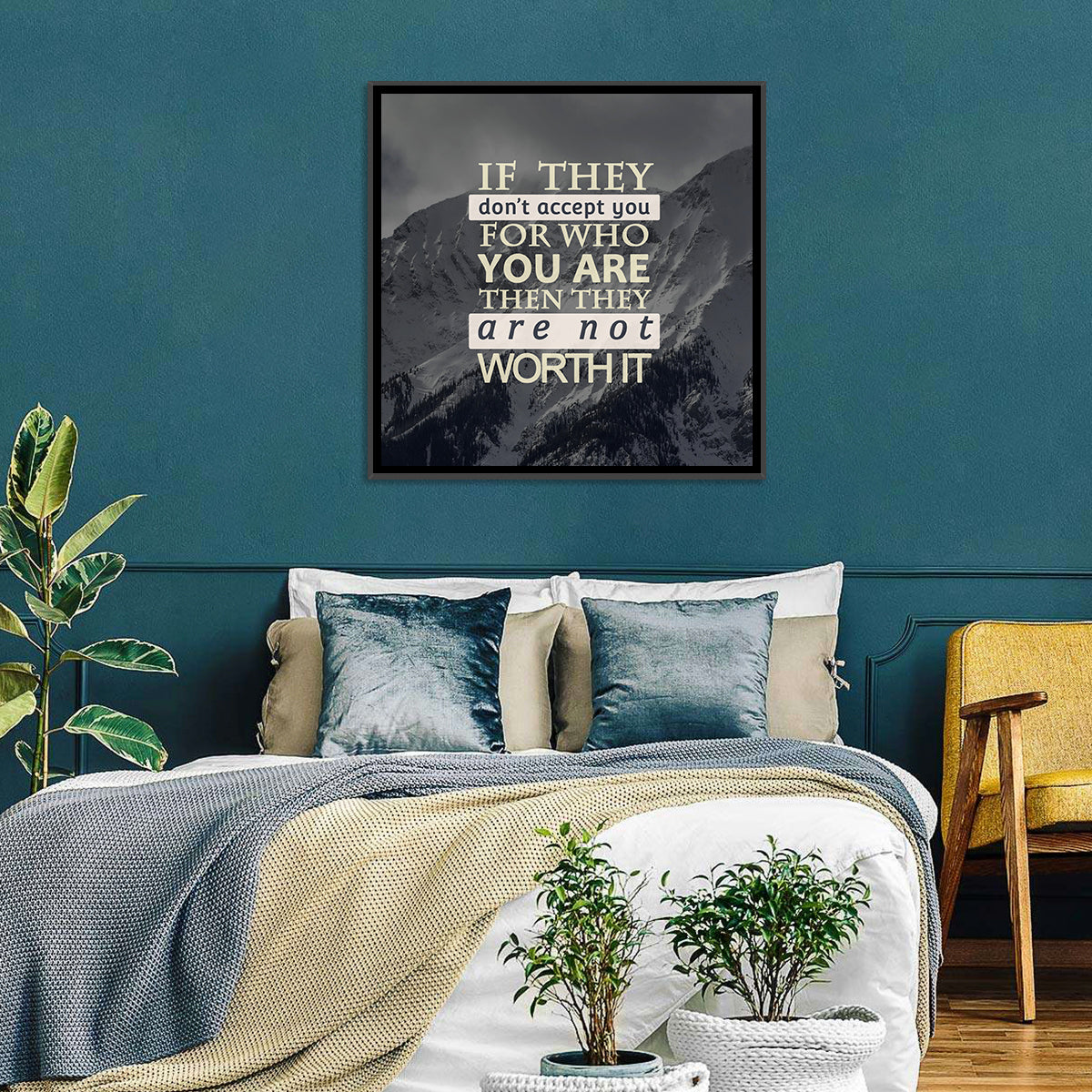 They Are Not Worth It Wall Art