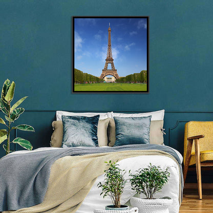 Eiffel Tower Park View Wall Art