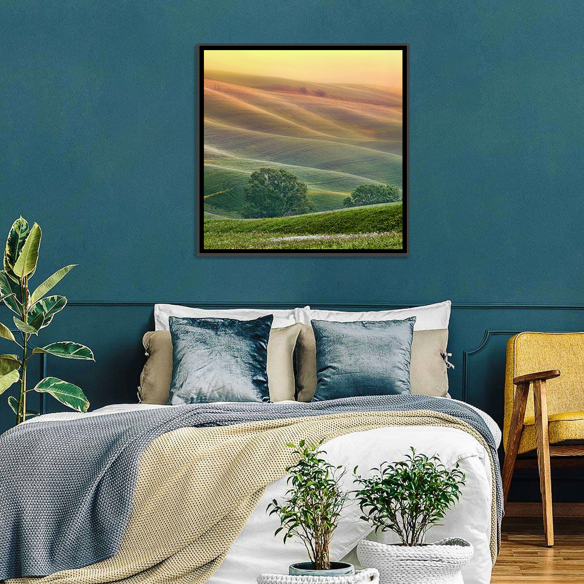 Tuscan Rolling Hills Wall Art