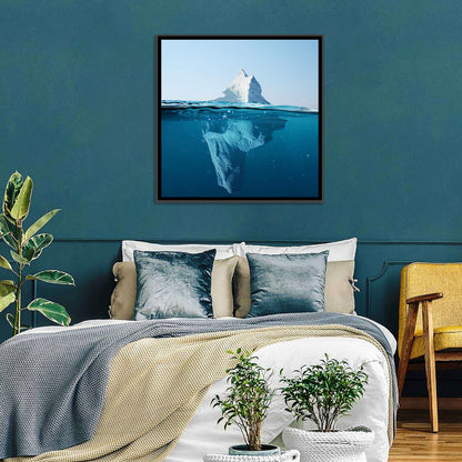 Split-level Iceberg Wall Art