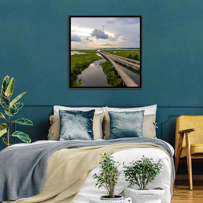 Interstate 10 Bridge Wall Art