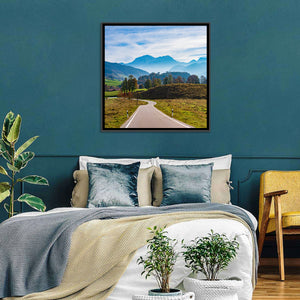 Bavarian Mountain Valley Wall Art