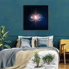Polygonal Infinity Loop Wall Art