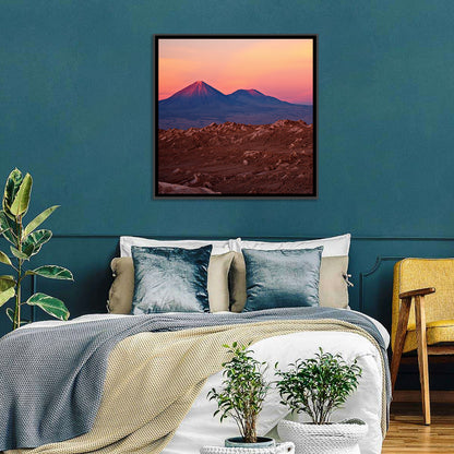 Valle De La Luna, Licancabur Volcano Wall Art