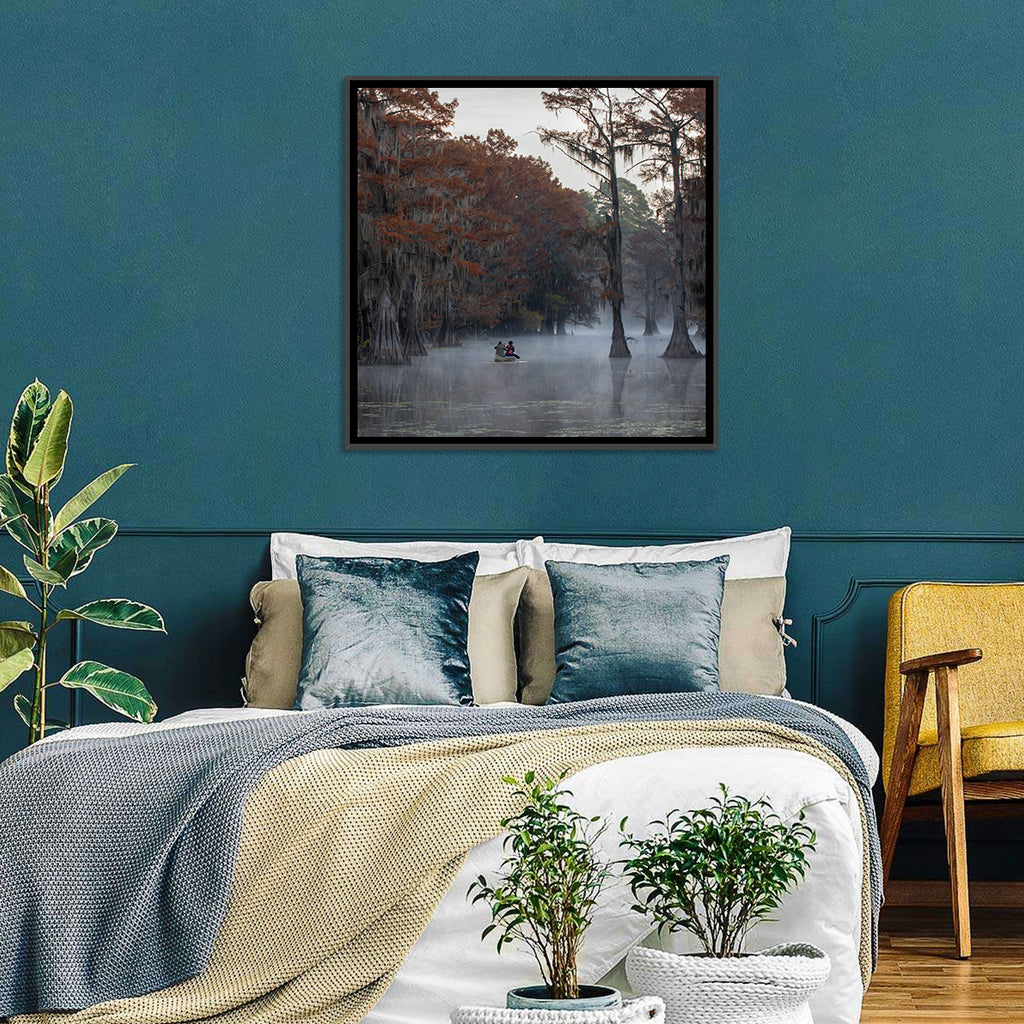Caddo Lake Morning Mist Wall Art