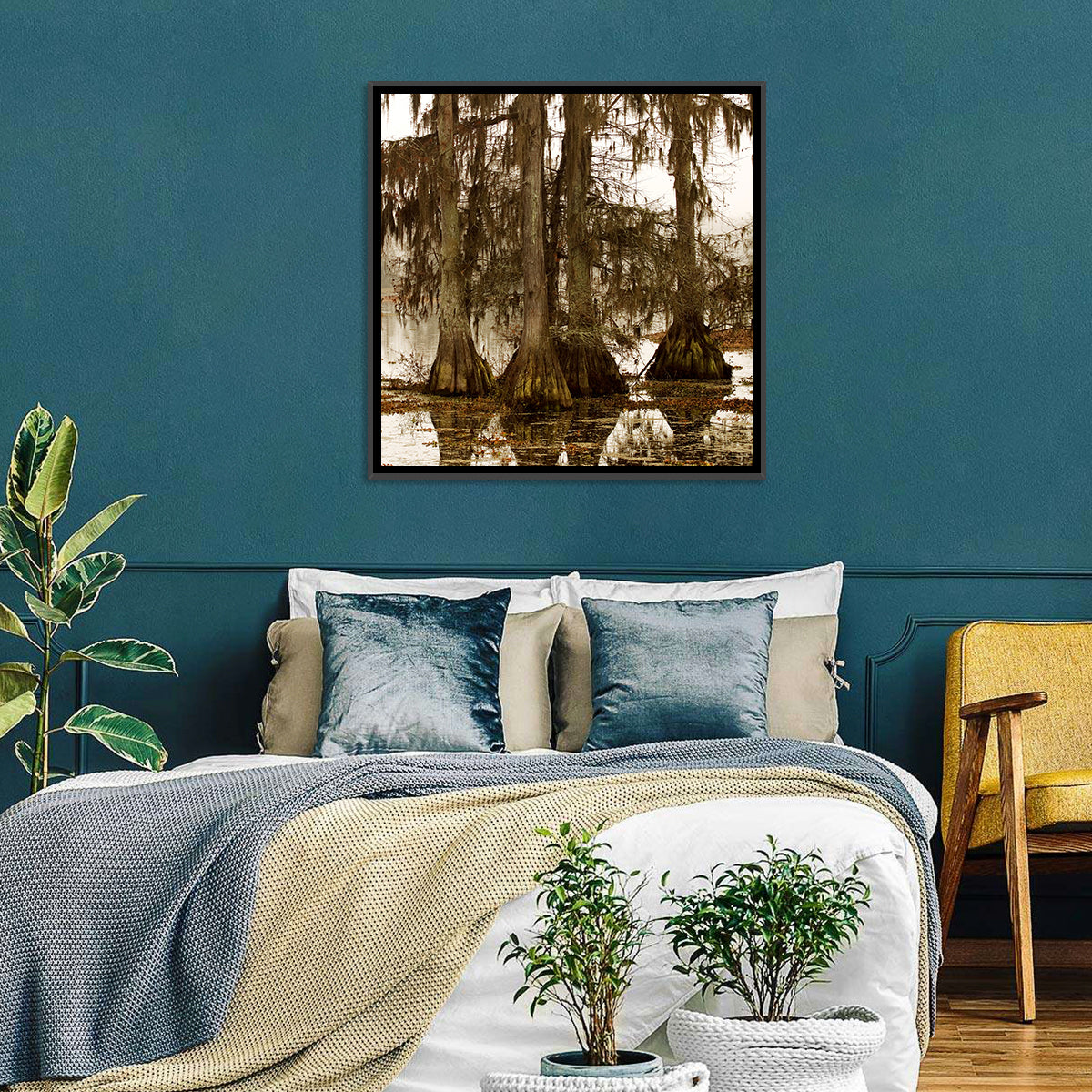 Lake Martin Cypress Morning Wall Art