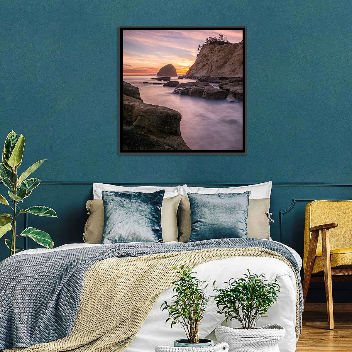 Haystack Rock at Cape Kiwanda Wall Art