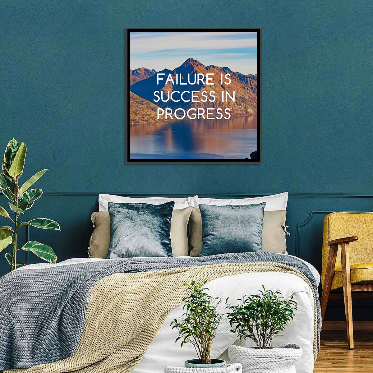 Failure Is Success in Progress Wall Art