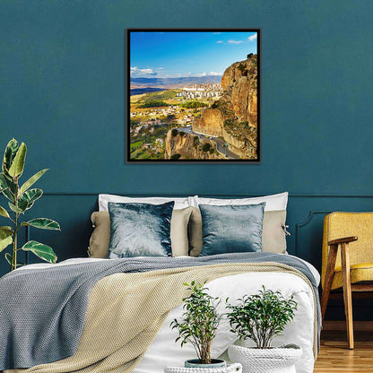 Constantine Cliffside at Golden Hour Wall Art