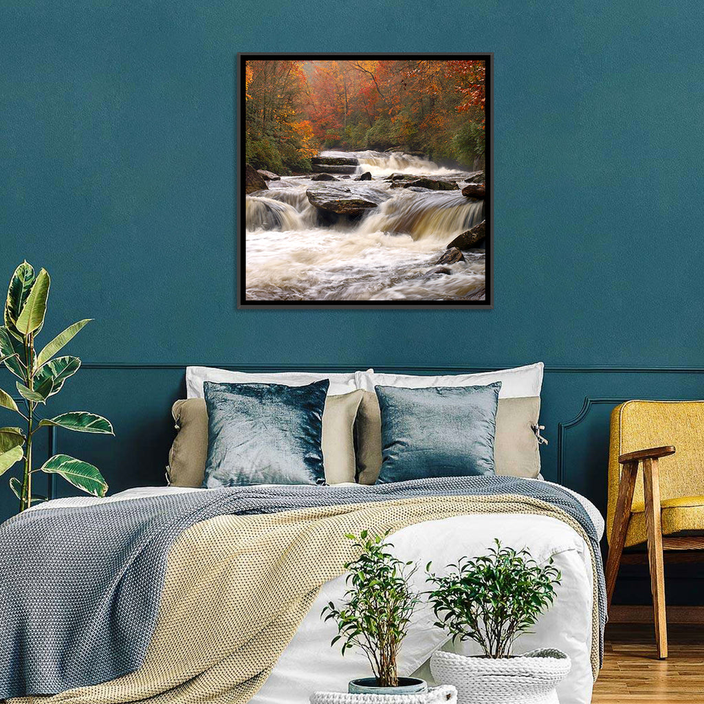 Carolina River in Autumn Wall Art