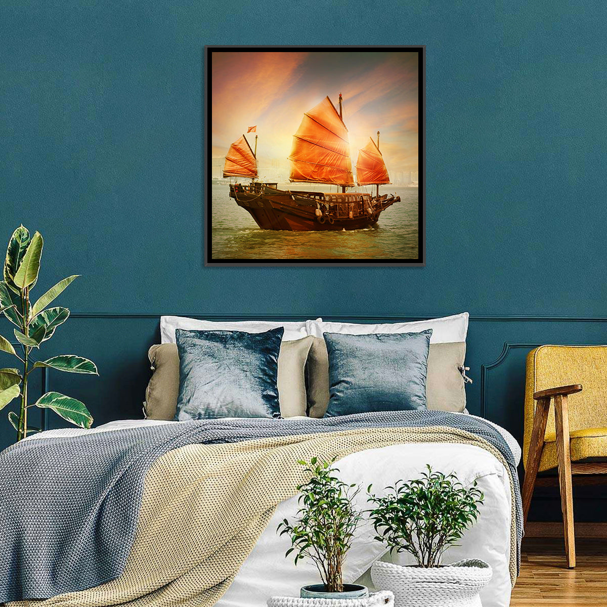 Sailing Boat Wall Art