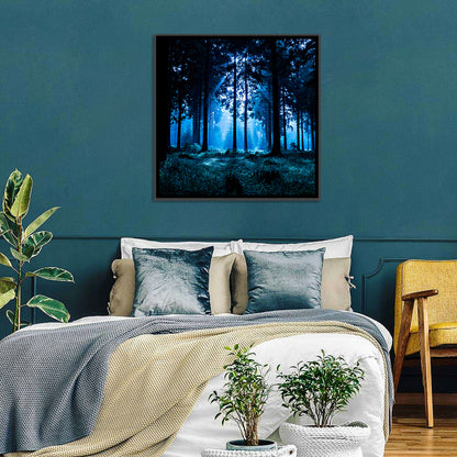 Thuringia Forest at Dusk Wall Art