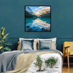 Lake Louise Sunrise Reflection Wall Art